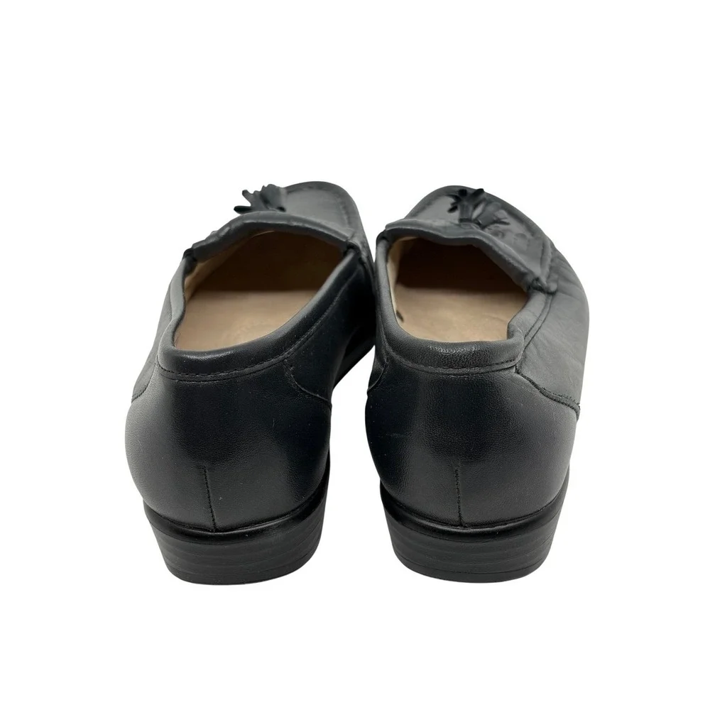 SAS Womens Tripad Comfort Teal Leather Kiltie Tassel Loafers Shoes Size 6 M‎